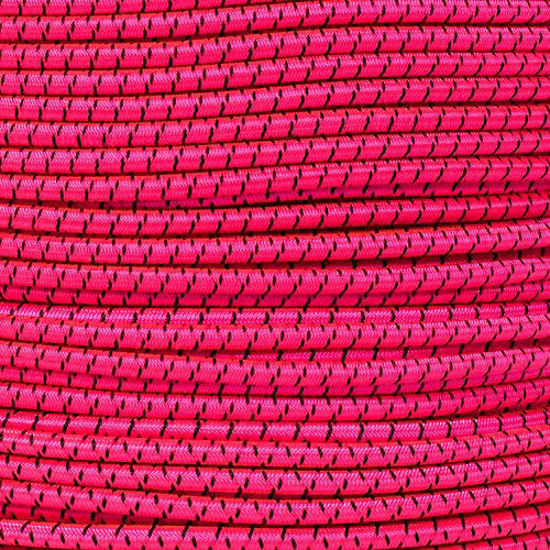 Picture of PARACORD PLANET Bungee Nylon Shock Cord 2.5mm 1/32", 1/16", 3/16", 5/16", 1/8?, 3/8", 5/8", 1/4", 1/2 inch Crafting Stretch String 10 25 50 & 100 Foot Lengths Made in USA
