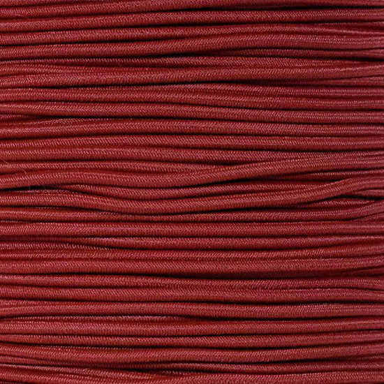 Picture of PARACORD PLANET Bungee Nylon Shock Cord 2.5mm 1/32", 1/16", 3/16", 5/16", 1/8?, 3/8", 5/8", 1/4", 1/2 inch Crafting Stretch String 10 25 50 & 100 Foot Lengths Made in USA
