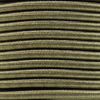 Picture of PARACORD PLANET Bungee Nylon Shock Cord 2.5mm 1/32", 1/16", 3/16", 5/16", 1/8?, 3/8", 5/8", 1/4", 1/2 inch Crafting Stretch String 10 25 50 & 100 Foot Lengths Made in USA