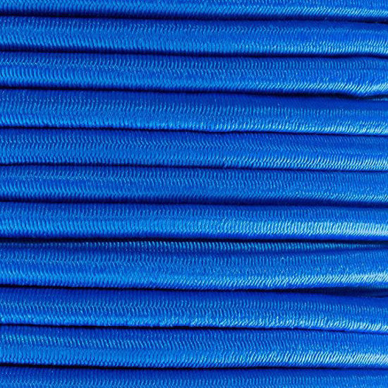 Picture of PARACORD PLANET Bungee Nylon Shock Cord 2.5mm 1/32", 1/16", 3/16", 5/16", 1/8?, 3/8", 5/8", 1/4", 1/2 inch Crafting Stretch String 10 25 50 & 100 Foot Lengths Made in USA
