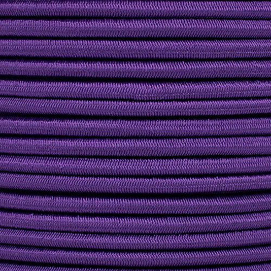 Picture of PARACORD PLANET Bungee Nylon Shock Cord 2.5mm 1/32", 1/16", 3/16", 5/16", 1/8?, 3/8", 5/8", 1/4", 1/2 inch Crafting Stretch String 10 25 50 & 100 Foot Lengths Made in USA