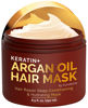 Picture of Moroccan Argan Oil Hair Mask with Keratin - Hair Treatment for Repair, Hydrating & Beauty - Vitamin Complex for All Hair Types - Moroccan Oil Hair Mask with Omega 3, 9, Vitamin E - Protein Nourishment Masque
