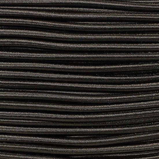 GetUSCart- PARACORD PLANET Bungee Nylon Shock Cord 2.5mm 1/32, 1/16, 3/16,  5/16, 1/8”, 3/8, 5/8, 1/4, 1/2 inch Crafting Stretch String 10 25 50 &  100 Foot Lengths Made in USA