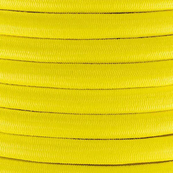 Picture of PARACORD PLANET Bungee Nylon Shock Cord 2.5mm 1/32", 1/16", 3/16", 5/16", 1/8”, 3/8", 5/8", 1/4", 1/2 inch Crafting Stretch String 10 25 50 & 100 Foot Lengths Made in USA