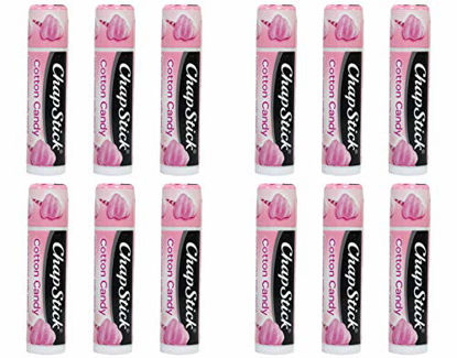 Picture of ChapStick (12) Stick Cotton Candy Flavored Lip Balm (12)