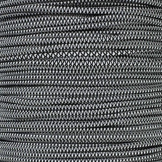 Picture of PARACORD PLANET Bungee Nylon Shock Cord 2.5mm 1/32", 1/16", 3/16", 5/16", 1/8?, 3/8", 5/8", 1/4", 1/2 inch Crafting Stretch String 10 25 50 & 100 Foot Lengths Made in USA