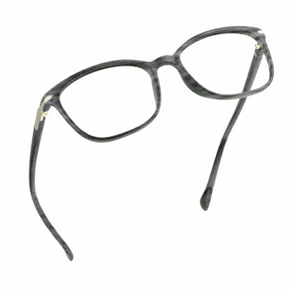 Picture of LifeArt Blue Light Blocking Glasses, Anti Eyestrain, Computer Reading Glasses, Gaming Glasses, TV Glasses for Women Men, Anti Glare (Wood, 0.50 Magnification)