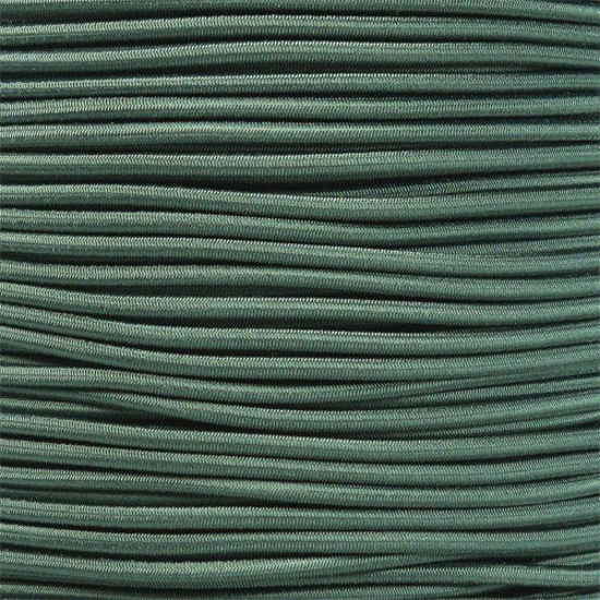 Picture of PARACORD PLANET Bungee Nylon Shock Cord 2.5mm 1/32", 1/16", 3/16", 5/16", 1/8”, 3/8", 5/8", 1/4", 1/2 inch Crafting Stretch String 10 25 50 & 100 Foot Lengths Made in USA