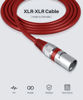 Picture of GearIT XLR to XLR Microphone Cable (1 Feet, 10 Pack) XLR Male to Female Mic Cable 3-Pin Balanced Shielded XLR Cable for Mic Mixer, Recording Studio, Podcast - Multi Colored, 1Ft, 10 Pack