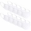 Picture of 10 PCS Fashion Stretch Lightweight Cotton Fabric Covering Face and Mouth Protective Masque Bandanas Reusable Washable Fashionable for Unisex Women and Men (White)