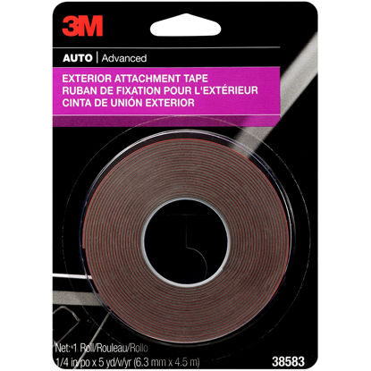 Picture of 3M Exterior Attachment Tape, 38583, 1/4 IN X 15 ft
