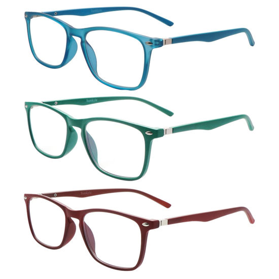 GetUSCart 3 Pack Progressive Multifocus Reading Glasses for Men