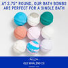 Picture of Old Whaling Co French Lavender Bath Bomb - Set of 4 - Handmade Bath Soak with Epsom Salts - Cleansing, Soothing and Moisturizing Fizz - Lavender, Mountain Heather and Rose Scent, 8 oz