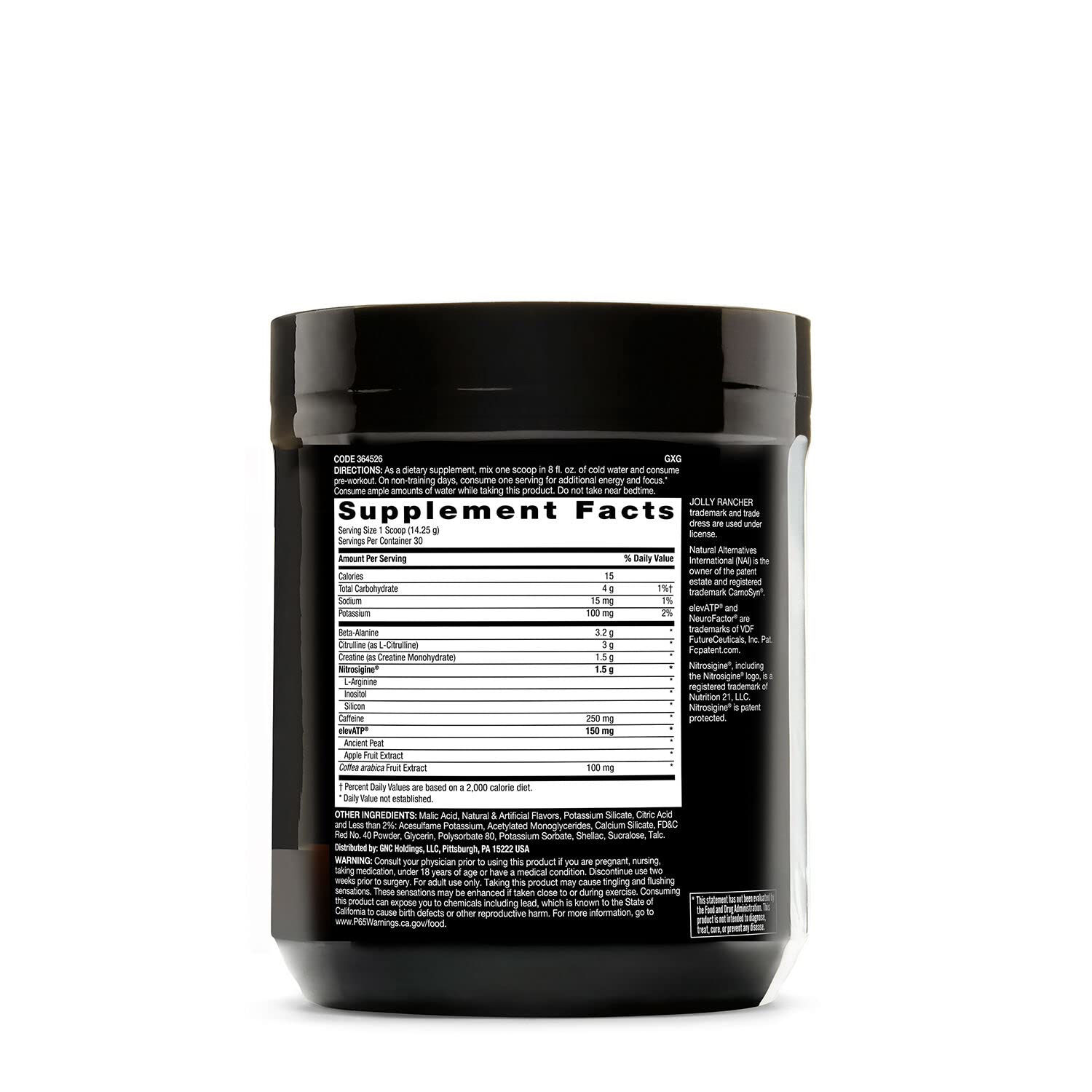 GetUSCart BEYOND RAW LIT Clinically Dosed PreWorkout Powder