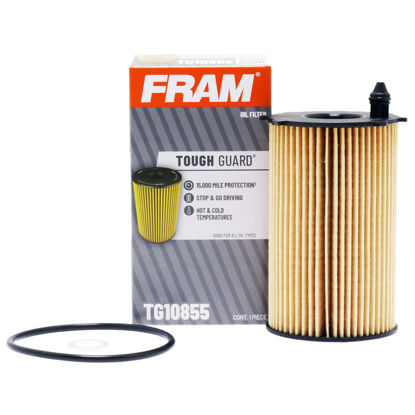 Picture of FRAM Tough Guard Replacement Oil Filter TG3786, Designed for Interval Full-Flow Changes Lasting Up to 15K Miles
