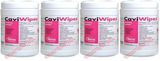 Picture of CaviWipes - Cavicide Germacidal Cleaner Wipes 160 ct (Fоur Paсk)