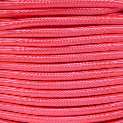 Picture of PARACORD PLANET Bungee Nylon Shock Cord 2.5mm 1/32", 1/16", 3/16", 5/16", 1/8?, 3/8", 5/8", 1/4", 1/2 inch Crafting Stretch String 10 25 50 & 100 Foot Lengths Made in USA