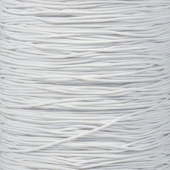 Picture of PARACORD PLANET Elastic Bungee Nylon Shock Cord 2.5mm 1/32", 1/16", 3/16", 5/16", 1/8?, 3/8", 5/8", 1/4", 1/2 inch Crafting Stretch String 10 25 50 & 100 Foot Lengths Made in USA