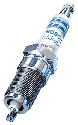 Picture of Bosch Automotive 9745 Iridium Spark Plug, Up to 4X Longer Life (Pack of 10), double iridium