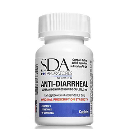 Picture of Anti-Diarrheal 2MG 200 Caplets by SDA Labs