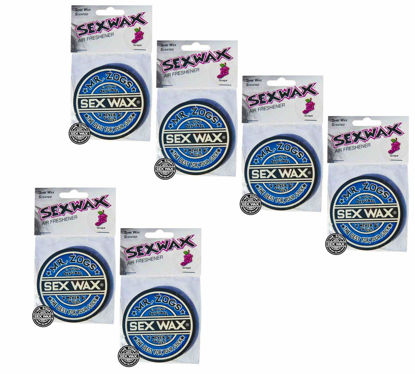  Sex Wax Air Freshener (3-Pack, Coconut) : Automotive