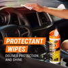 Picture of Original Protectant Wipes by Armor All, Car Interior Cleaner Wipes with UV Protection to Fight Cracking & Fading, 30 Count