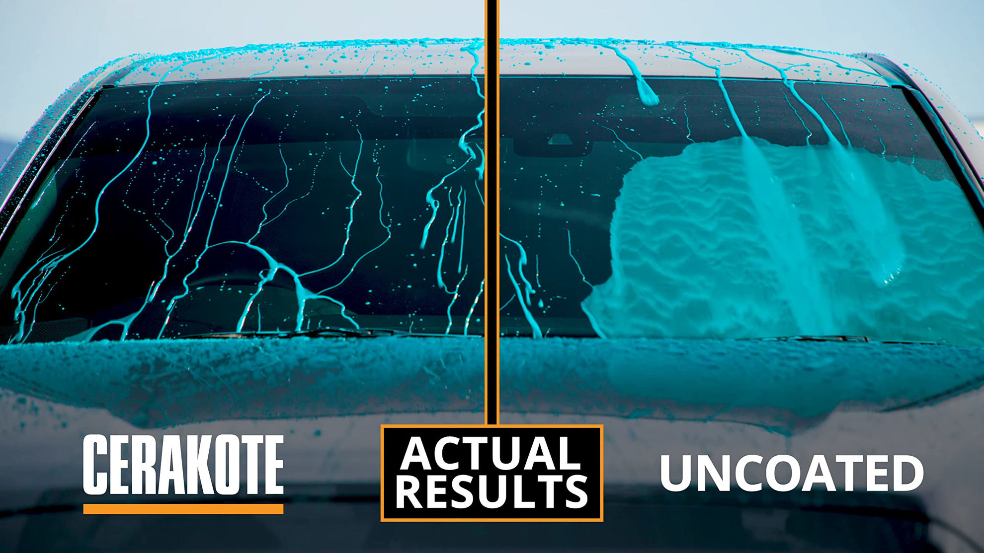 GetUSCart CERAKOTE Rapid Ceramic Glass Coat Windshield Kit (8oz Bottle