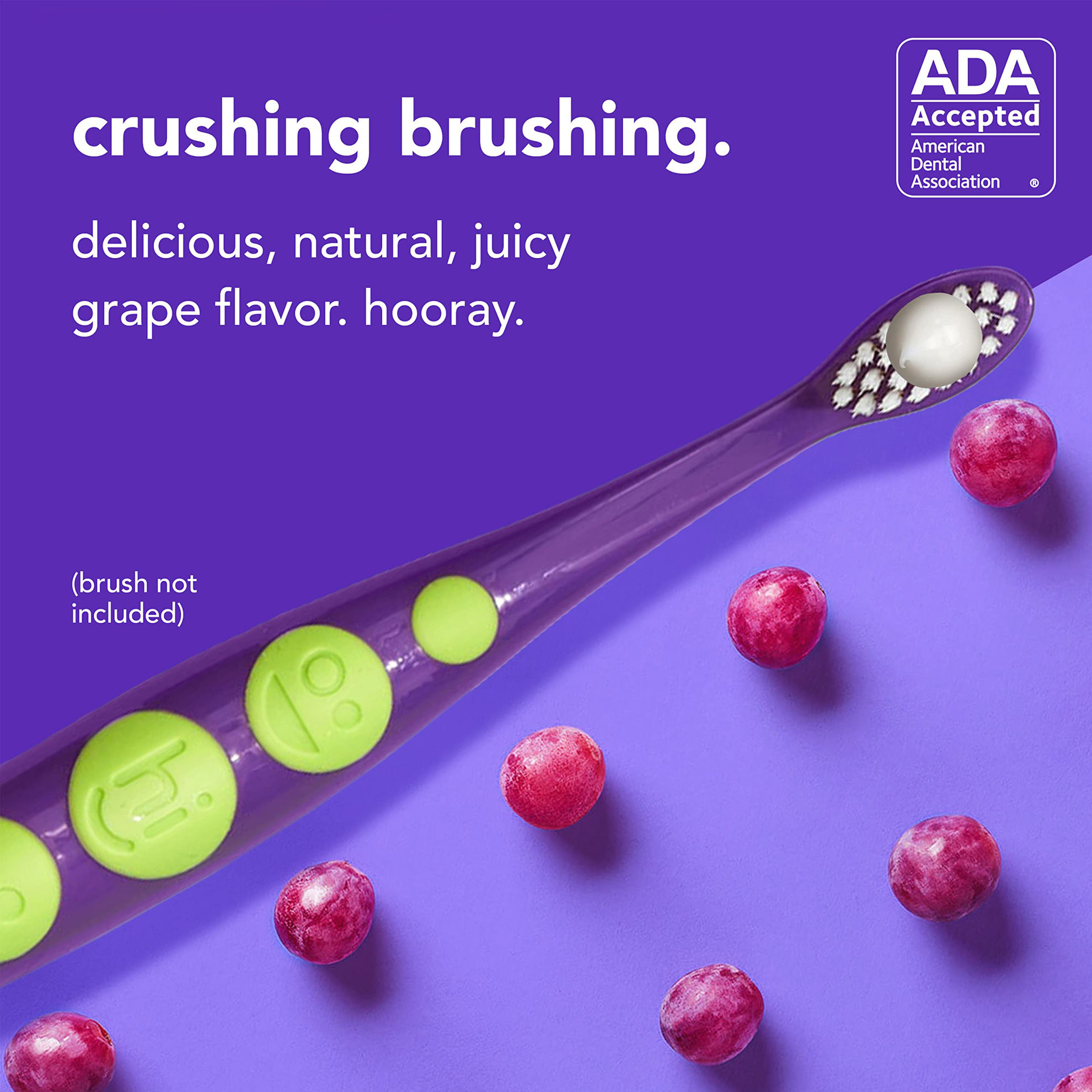 GetUSCart hello Natural Juicy Grape Flavor Fluoride Kids Toothpaste