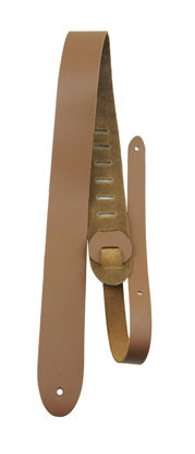 Picture of Perri’s Leathers Ltd.- Guitar Strap- Tan Basic Leather- Adjustable- for Acoustic/Bass/Electric Guitars (B20-2181)