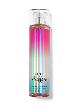Picture of Bath & Body Works Pink Chiffon Signature Collection Fragrance Mist 8 Fl Oz (Pink Chiffon)