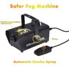 Picture of Fog Machine Smoke Machine for Halloween Parties Wedding,500 Watt Mini Portable Safe Fogger Machines with 2 Temperature Controllers