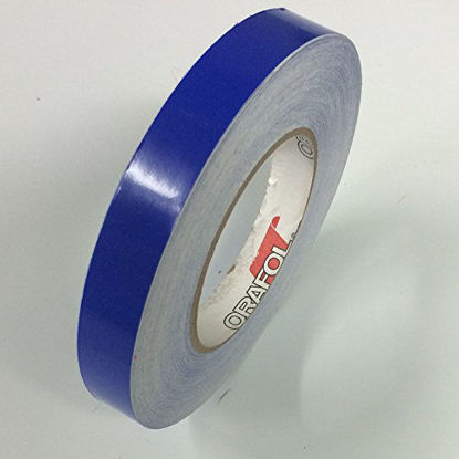 Picture of ORACAL Vinyl Striping Tape 651 - Pinstripes, Decals, Stickers, Striping - 8 inch x 150ft. roll - Brilliant blue