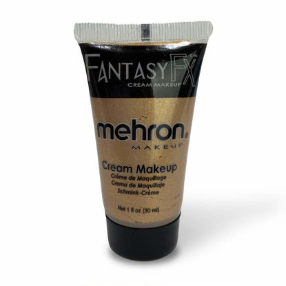 Picture of Mehron Makeup Fantasy F/X Water Based Face & Body Paint (1 oz) (GOLD)