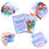 Picture of 100 Pieces Smell Proof Bags Holographic Packaging Bags Storage Bag for Food Storage(Holographic Color, 5 x 7 Inches)