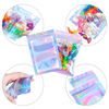 Picture of 100 Pieces Smell Proof Bags Holographic Packaging Bags Storage Bag for Food Storage(Holographic Color, 3 x 4 Inches,)