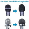 Picture of 200 Pcs Microphone Cover Disposable,Non-Woven Fabric Mic Cover,for Karaoke,Press Conference,Recording Room and Any Shared Environmen