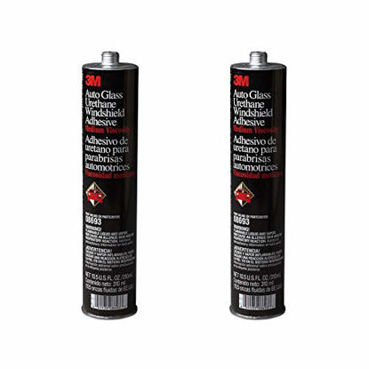 Picture of 3M 08693 Auto Glass Urethane Windshield Adhesive Cartridge - 10.5 fl. Oz - 2 Pack