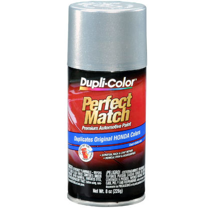 Picture of Dupli-Color EBHA09877 Perfect Match Automotive Spray Paint - Honda Alabaster Silver Metallic, NH700M - 8 oz. Aerosol Can
