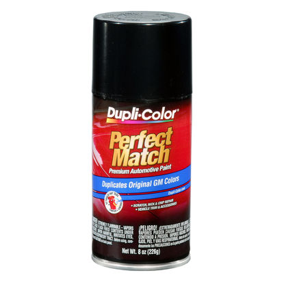 Picture of Dupli-Color EBGM03817 Perfect Match Automotive Spray Paint - General Motors Black Metallic, 14 WA8767 - 8 oz. Aerosol Can