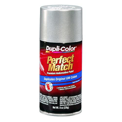 Picture of Dupli-Color EBGM05307 Perfect Match Automotive Spray Paint â€“ General Motors Light Tarnished Silver Metallic, 67 WA994L â€“ 8 oz. Aerosol Can