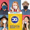 Picture of Safe+Mate x Case-Mate - Cloth Face Mask - Washable & Reusable - Adult L/XL - Cotton - Includes Filter - 3 Pack - Hunter Camo