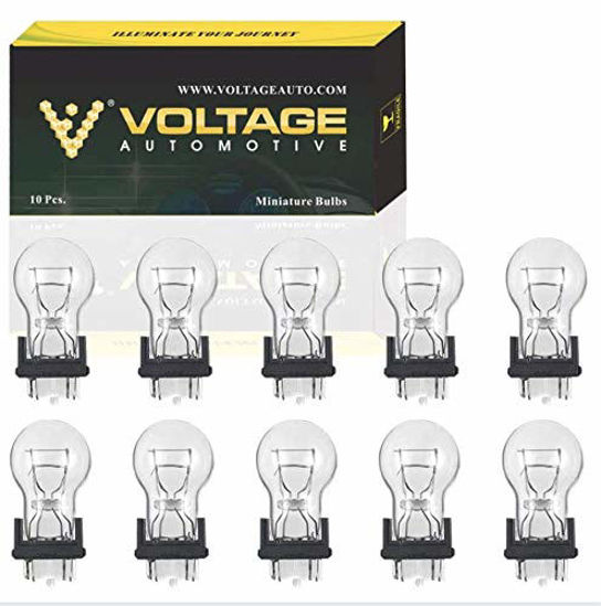 Picture of Voltage Automotive 3757K Automotive Brake Light Turn Signal Side Marker Tail Light Bulb (Box of 10)