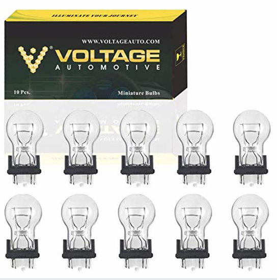 Picture of Voltage Automotive 3757K Automotive Brake Light Turn Signal Side Marker Tail Light Bulb (Box of 10)