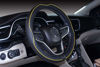 Picture of Mayco Bell Microfiber Leather Car Small Steering Wheel Cover (14''-14.25'', Black Yellow)