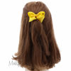 Picture of 3 Inch Grosgrain Bow for Little Girls - Set of 2 (Sunshine Yellow)