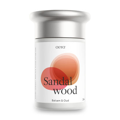 Picture of Sandalwood Scented Home Fragrance, Hypoallergenic Formula with Notes of Sandalwood, Balsam, Oud - Schedule Using App with Aera Smart 2.0 Diffusers - State of The Art Air Freshener Technology
