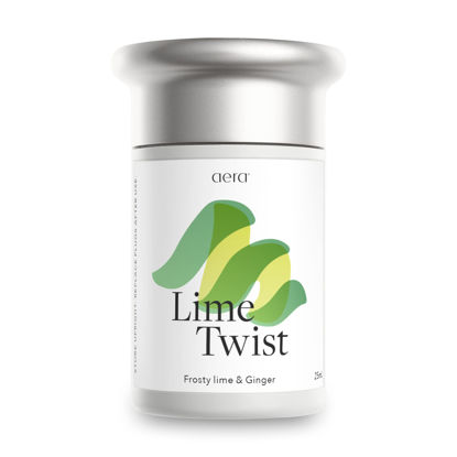 Picture of Aera Lime Twist Home Fragrance Refill, Clean Formula with Notes of Frosty Lime and Ginger- Works with Aera Diffusers