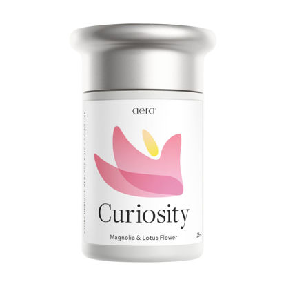 Picture of Curiosity Scented Home Fragrance, Hypoallergenic Formula w/Notes of Magnolia, Lotus Flower, Creamy Woods - Schedule Using App with Aera Smart 2.0 Diffusers - State of The Art Air Freshener Technology