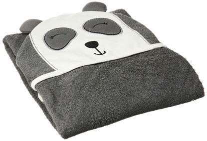 Picture of Hudson Baby Unisex Baby Animal Face Hooded Towel, Modern Panda 1-Pack, One Size