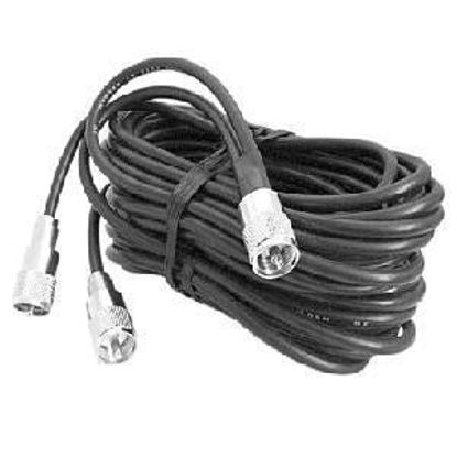 Picture of ProComm 18Ft Dual CB Coax Co-Phasing Harness with PL259 x 3